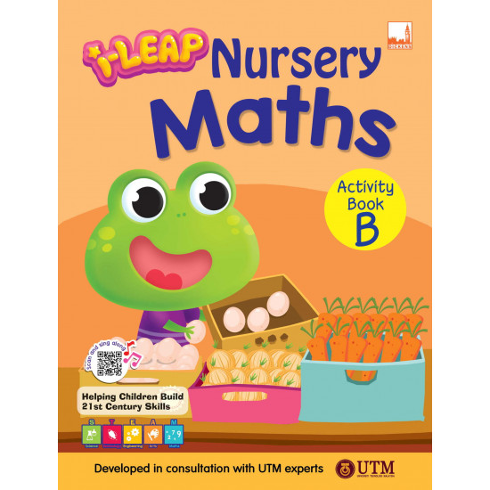 iLeap Nursery Maths Activity Book B (Close Market)