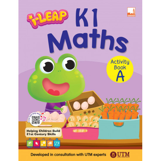 iLeap K1 Maths Activity Book A (Close Market)