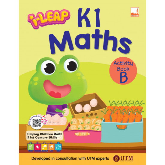 iLeap K1 Maths Activity Book B (Close Market)