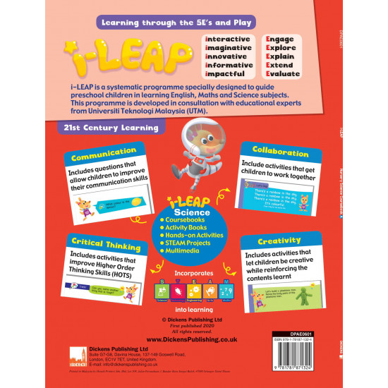 iLeap Nursery Science Coursebook A (Close Market)