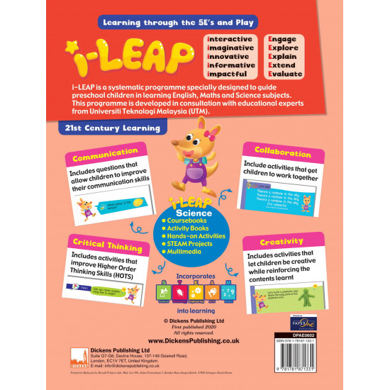 iLeap Nursery Science Activity Book A (Close Market)