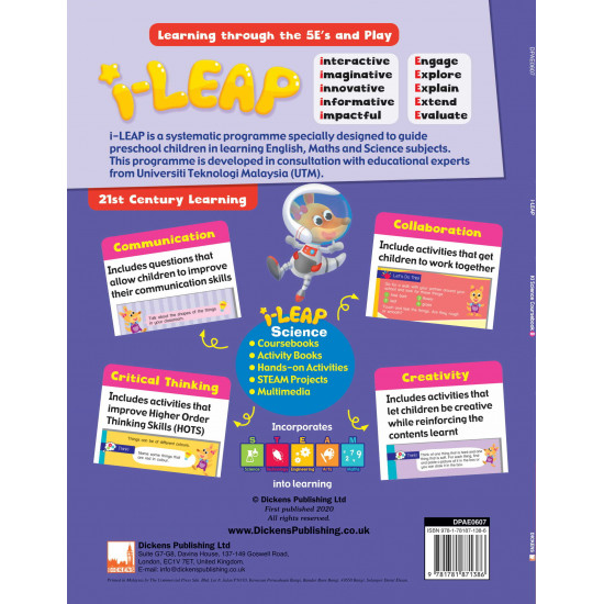 iLeap K1 Science Coursebook B (Close Market)